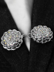 Зажим для кардигана «Ажур» - Фото 4