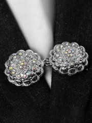 Зажим для кардигана «Ажур» - Фото 6