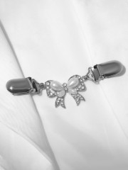 Зажим для кардигана «Бантик» - Фото 3