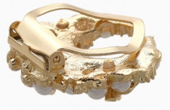 Зажим для платка «Жемчужное соцветие» - Фото 3