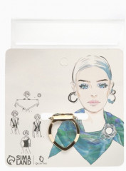 Зажим для платка «Жемчужное соцветие» - Фото 6