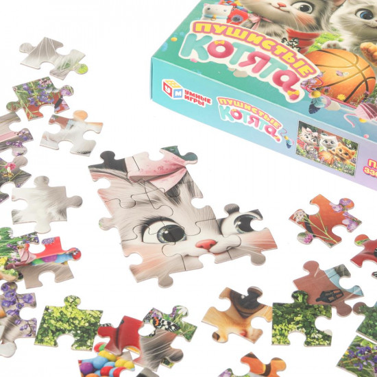 Пазл «Пушистые котята»