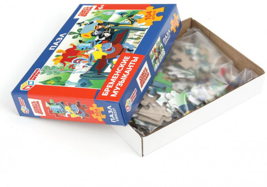 Пазл «Бременские музыканты»