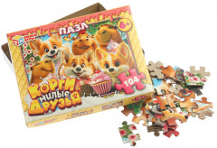 Пазл «Корги и милые друзья» - Фото 1