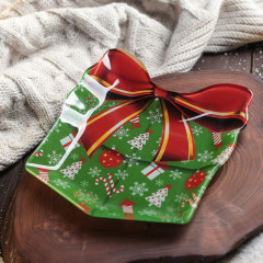 Блюдо сервировочное «Подарок. Счастливого Нового Года» - Фото 1