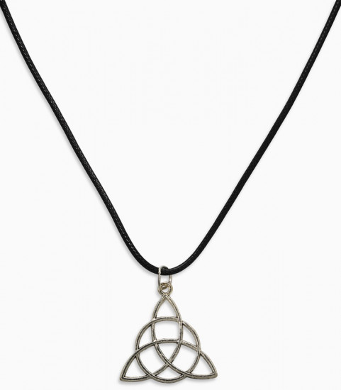 Кулон на шнурке «Трилистник»