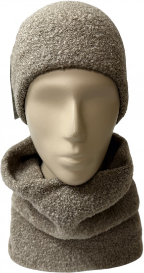 Шапка женская с хомутом