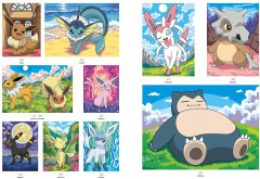Раскраска по номерам «Pokémon. Coloriages mystères» - Фото 2