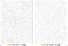 Раскраска по номерам «Les grands classiques de la littérature. Coloriages mystères» - Фото 4