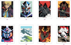 Раскраска по номерам «Mangas. Coloriages mystères» - Фото 2