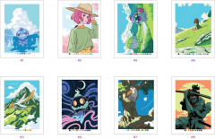 Раскраска по номерам «Mangas. Coloriages mystères» - Фото 3