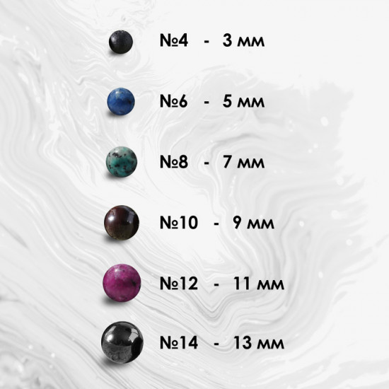 Браслет мужской «Шунгит и гематит»