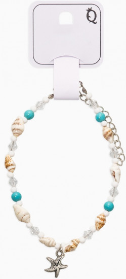 Браслет на ногу «Морская звезда»