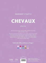 Раскраска по номерам «Chevaux. Coloriages mystères» - Фото 1