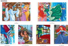 Раскраска по номерам «Princesses Tome 2. Coloriages mystères» - Фото 4