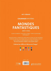 Раскраска по номерам «Mondes fantastiques. Coloriages mystères» - Фото 1