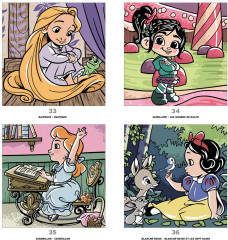 Раскраска по номерам «Petites Poupées. Coloriages mystères» - Фото 4