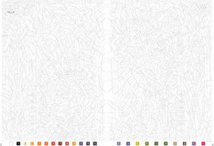 Раскраска по номерам «Vitraux Tome 2. Coloriages mystères» - Фото 2