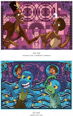 Раскраска по номерам «Vitraux Tome 2. Coloriages mystères» - Фото 6