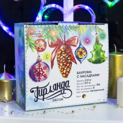 Гирлянда-бахрома «Сердце» - Фото 4