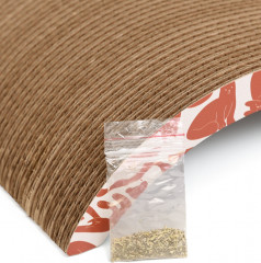 Когтеточка-лежанка волна с кошачьей мятой «Рокси» - Фото 2