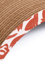 Когтеточка-лежанка волна с кошачьей мятой «Рокси» - Фото 3