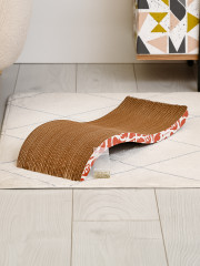 Когтеточка-лежанка волна с кошачьей мятой «Рокси» - Фото 5