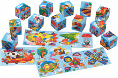 Кубики умные в поддончике «Летим над облаками» - Фото 2