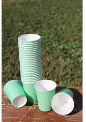 Набор стаканов одноразовых бумажных - Фото 1