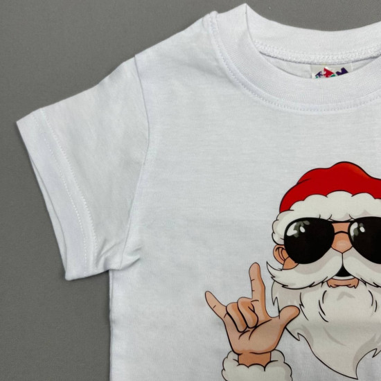 Футболка новогодняя детская «Но-но-но»