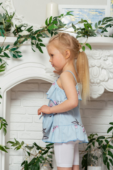 Майка для девочек с сумочкой