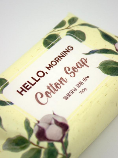 Мыло душистое с экстрактом хлопка «Cotton Soap»