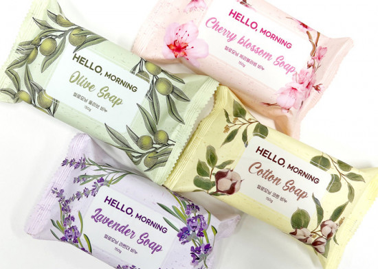 Мыло душистое с экстрактом цветка вишни «Cherry Blossom Soap»