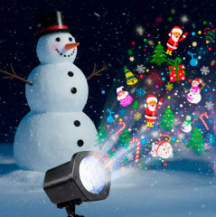 Проектор светодиодный новогодний - Фото 7