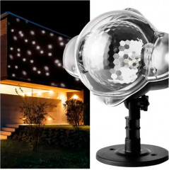 Проектор светодиодный новогодний «Снегопад» - Фото 4