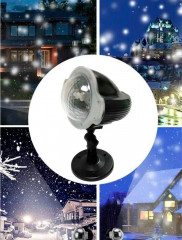 Проектор светодиодный новогодний «Снегопад» - Фото 6