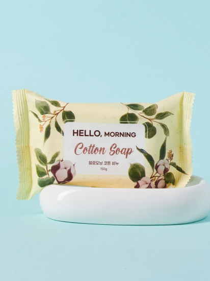 Мыло душистое с экстрактом хлопка «Cotton Soap»