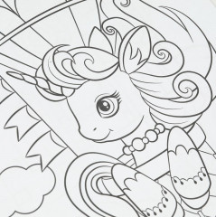 Раскраска «Мир чудесных единорогов» - Фото 5