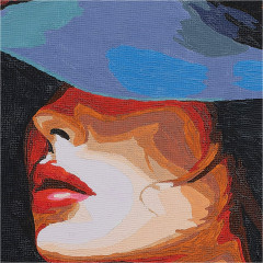 Картина по номерам с глиттером «Загадочность» - Фото 8