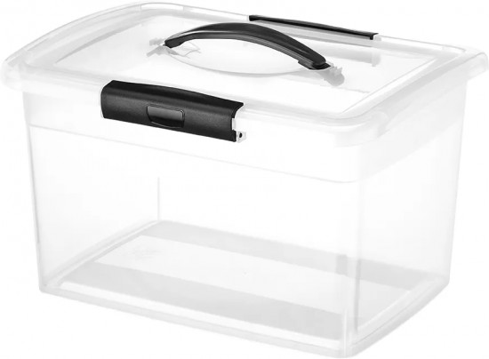 Ящик для хранения с защелками и ручкой «Визион»