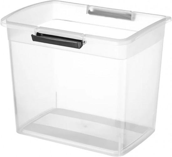 Ящик для хранения с защелками и ручкой «Визион»