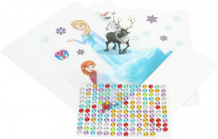 Картина наклейками «Снежная принцесса» - Фото 1