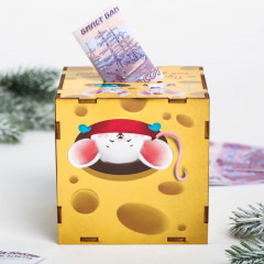 Копилка «Мышки в сыре» - Фото 1