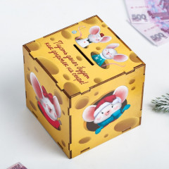 Копилка «Мышки в сыре» - Фото 2