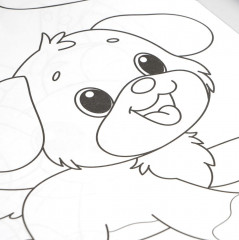 Раскраска «Озорные малыши» - Фото 5