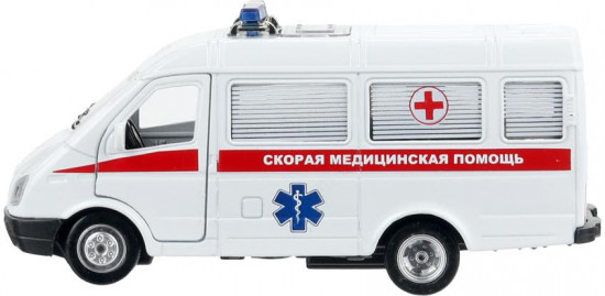 Машина инерционная «ГАЗ-3221 ГАЗель. Скорая помощь»