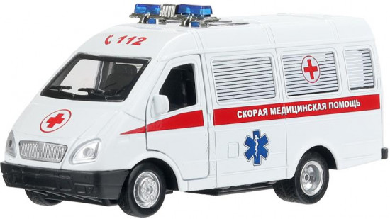 Машина инерционная «ГАЗ-3221 ГАЗель. Скорая помощь»