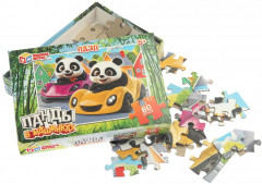 Пазл «Панды в машинках» - Фото 1