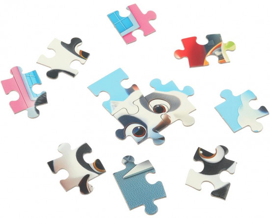 Пазл «Панды в машинках»