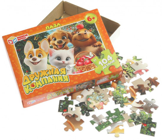 Пазл «Дружная компания»